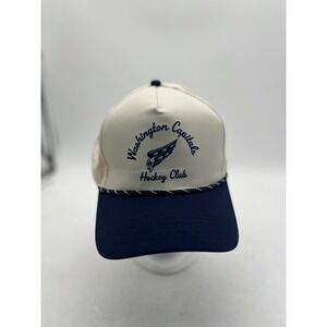 Washington Capitals Hockey Club Cap Rope Hat  Screaming Eagle SGA Exclusive OS